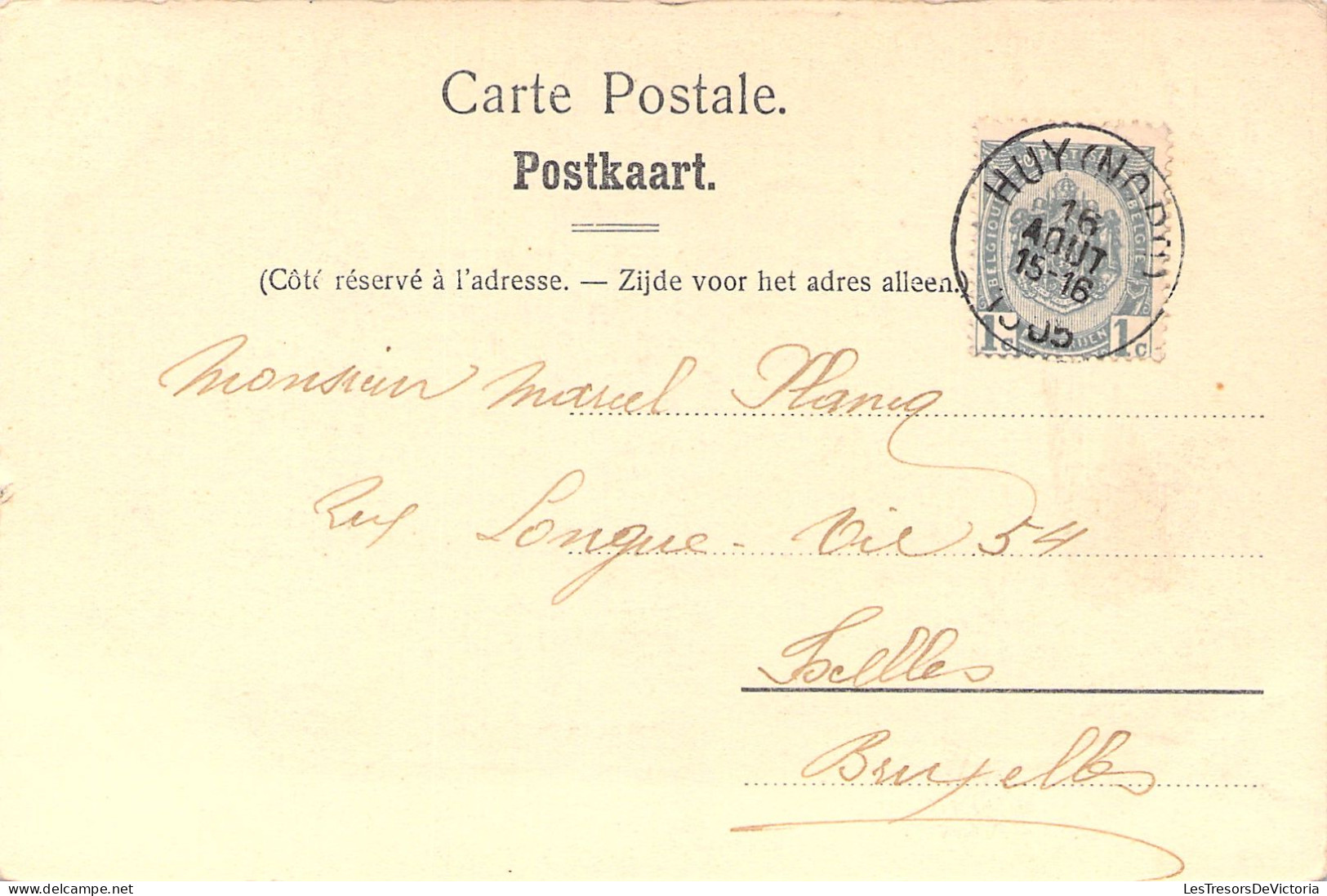 BELGIQUE - Huy - Chemin De La Sarthe - Animé - Nels - Carte Postale Ancienne - Hoei