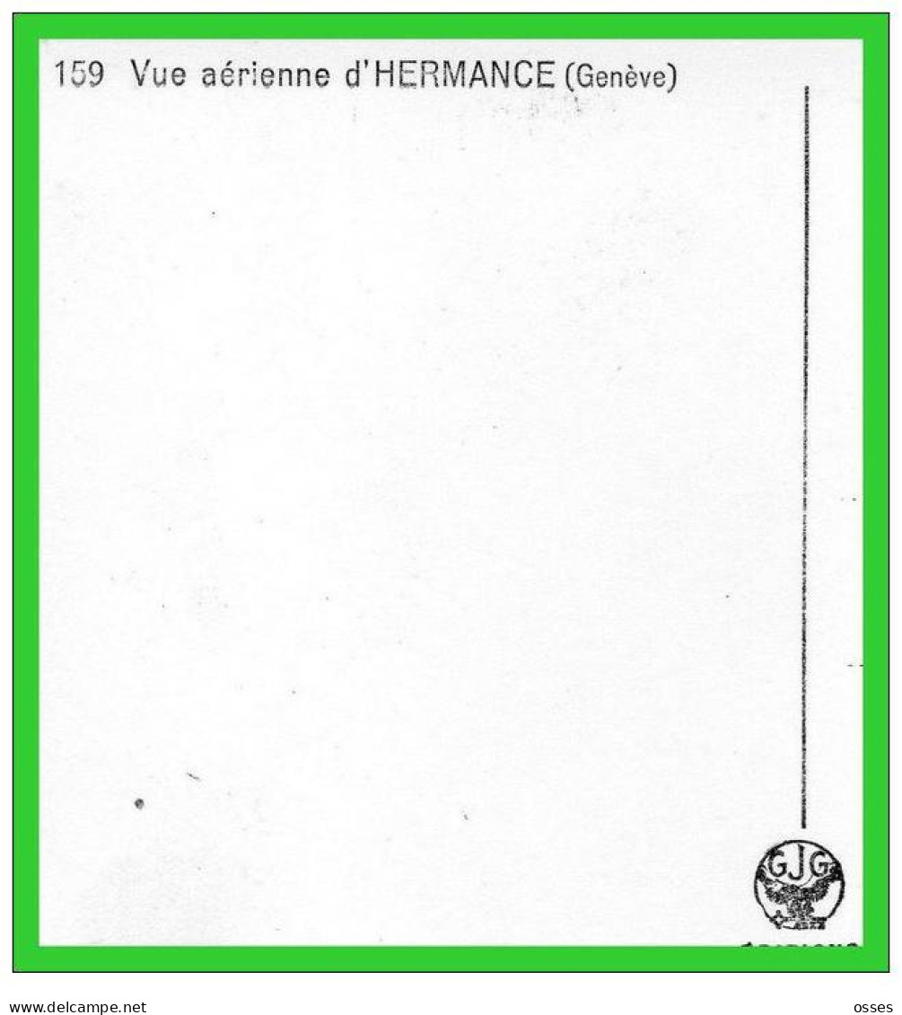 -159-HERMANCE Vue Aérienne D' Hermance (Genéve) (recto Verso) - Hermance