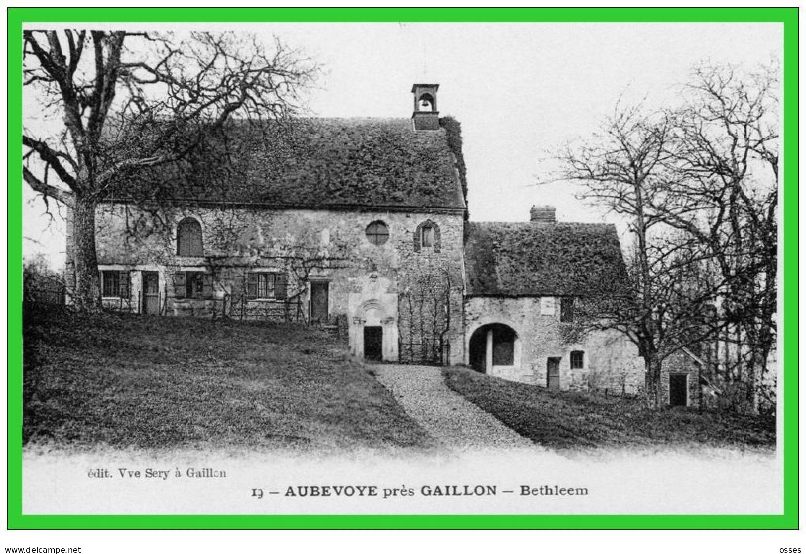 TROIS C.P.A-N°¨13.18.19.AUBEVOYE Prés De GAILLON.L'Eglise./Bethleem./Crequinière (rectos Versos) - Aubevoye