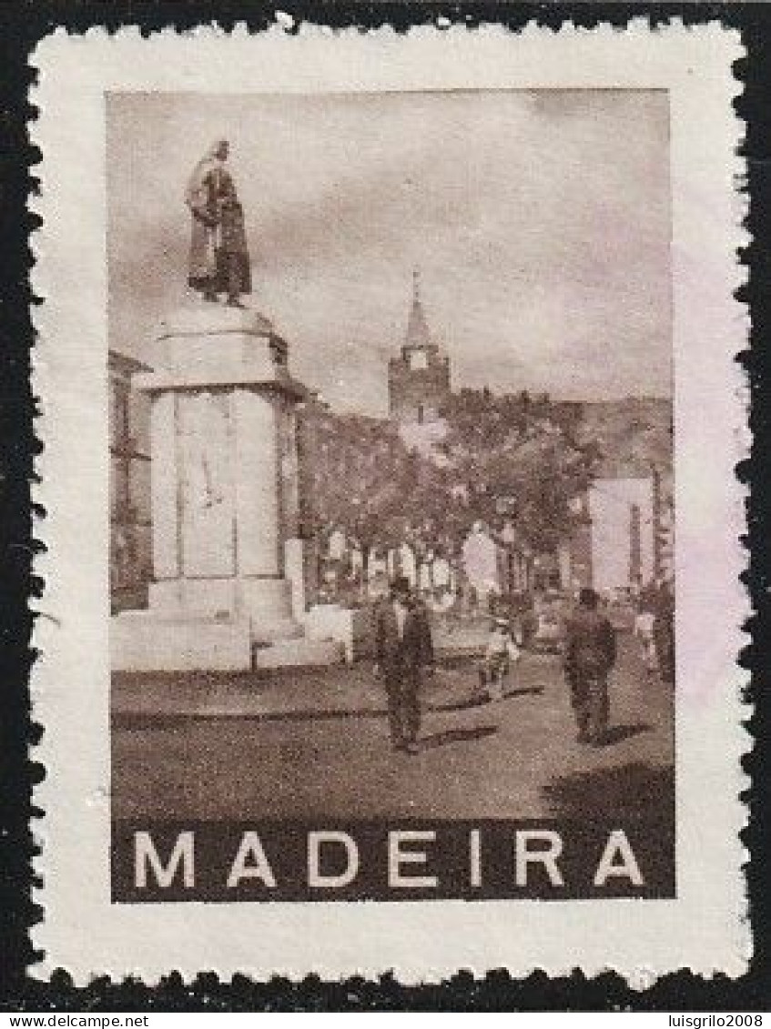 Vignette/ Vinheta, Portugal - Turisticas Da Madeira -||- MNG, Sans Gomme - Local Post Stamps