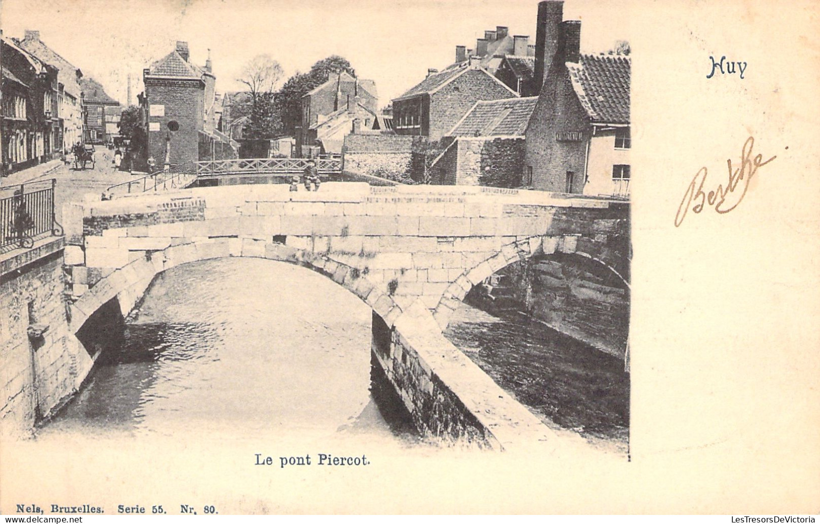 BELGIQUE - Huy - Le Pont Piercot - Nels - Carte Postale Ancienne - Hoei