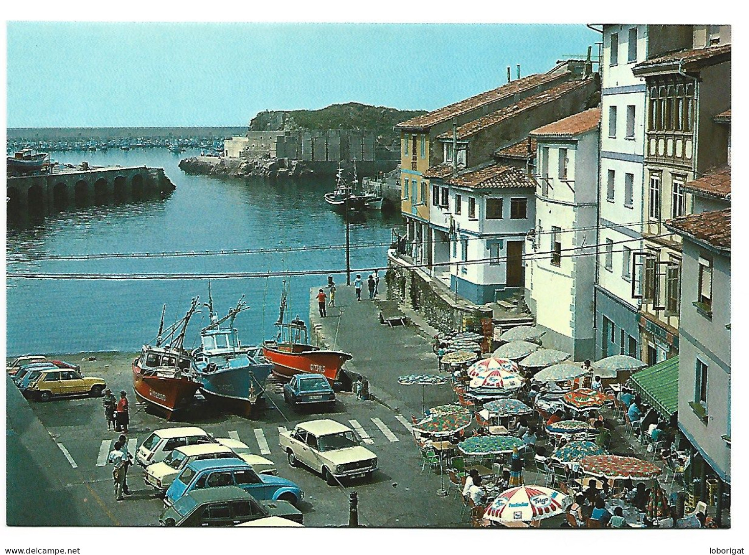 DETALLE DEL PUERTO.- CUDILLERO / ASTURIAS .- ( ESPAÑA) - Asturias (Oviedo)