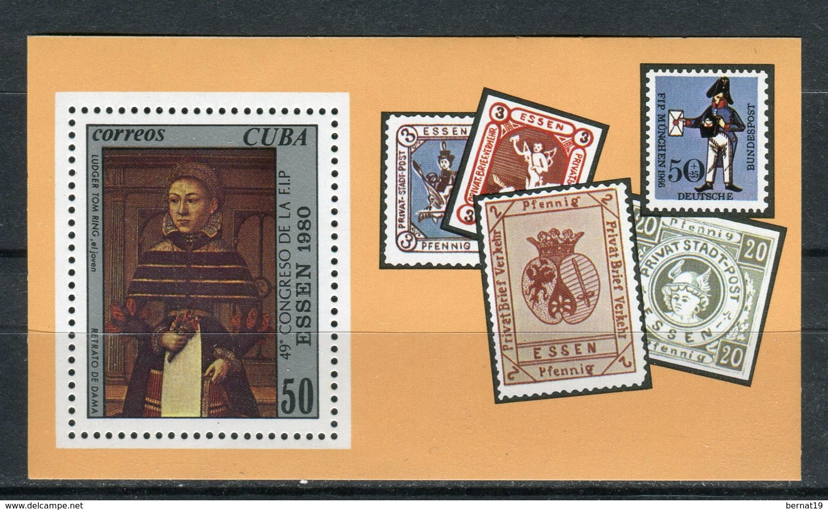 Cuba 1980. Yvert Block 63 ** MNH. - Hojas Y Bloques