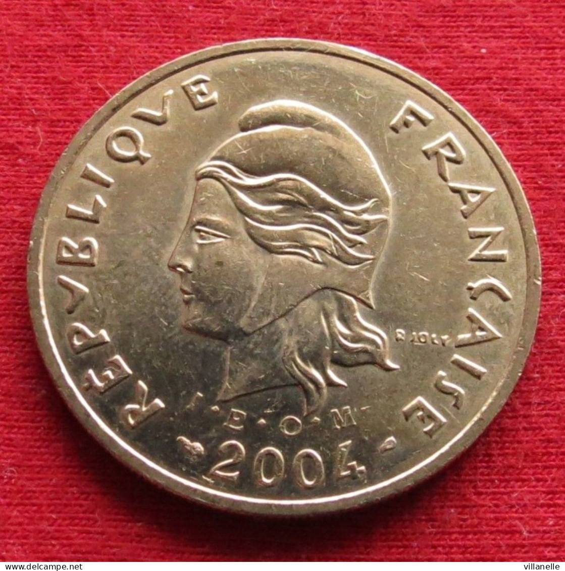 New Caledonia 100 Francs 2004 KM# 15 Lt 1000 *V1T Nouvelle Caledonie - Nuova Caledonia