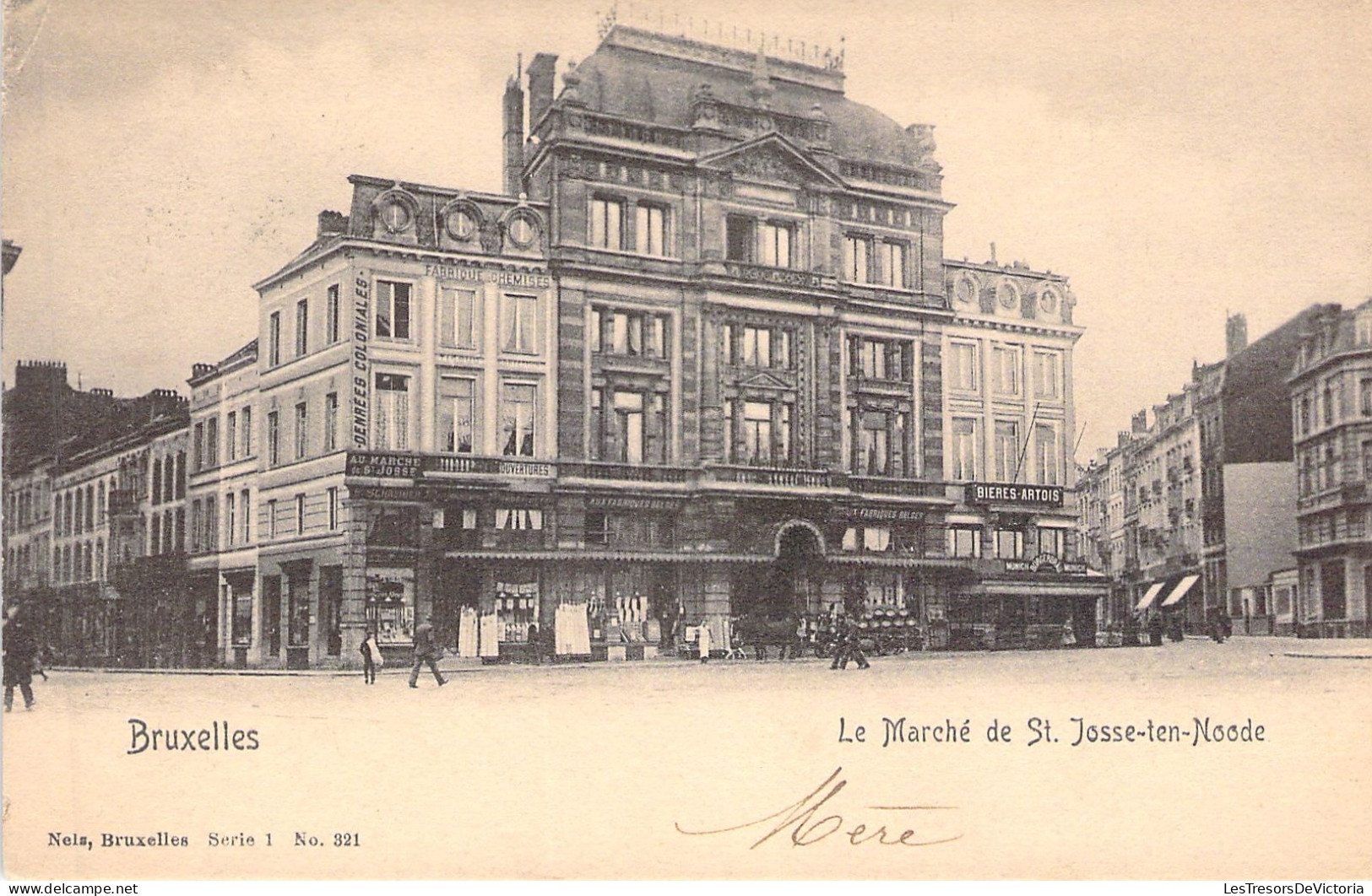 BELGIQUE - Bruxelles - Le Marché De St Josse Ten Noode - Nels - Carte Postale Ancienne - Markets