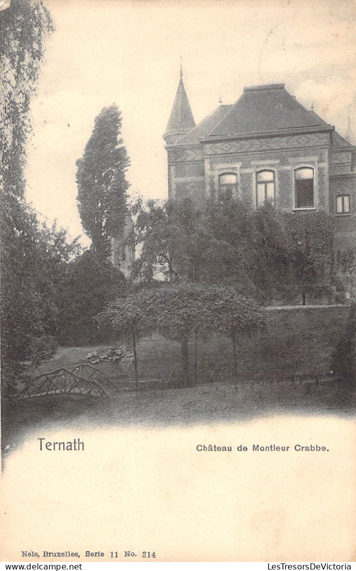 BELGIQUE - Ternath - Chateau De Monsieur Crabbe - Nels - Carte Postale Ancienne - Ternat