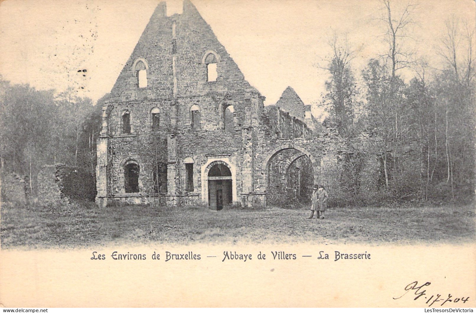 BELGIQUE - Abbaye De Villers  - La Brasserie - Les Environs De Bruxelles - Carte Postale Ancienne - Villers-la-Ville