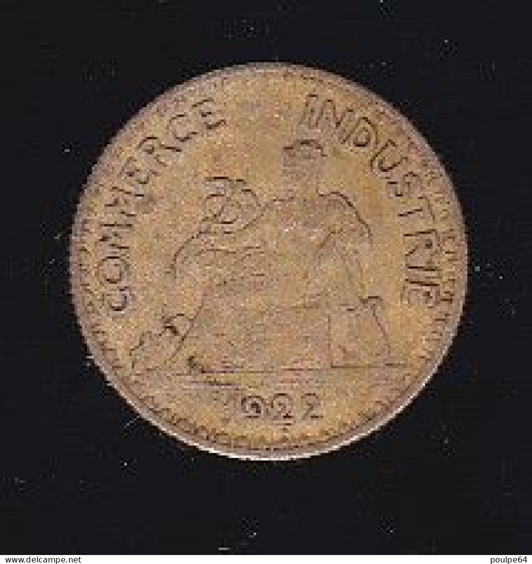 Jeton Pour 2 Francs - Chambres De Commerce De France (Commerce Industrie ) Année 1922 - Other & Unclassified