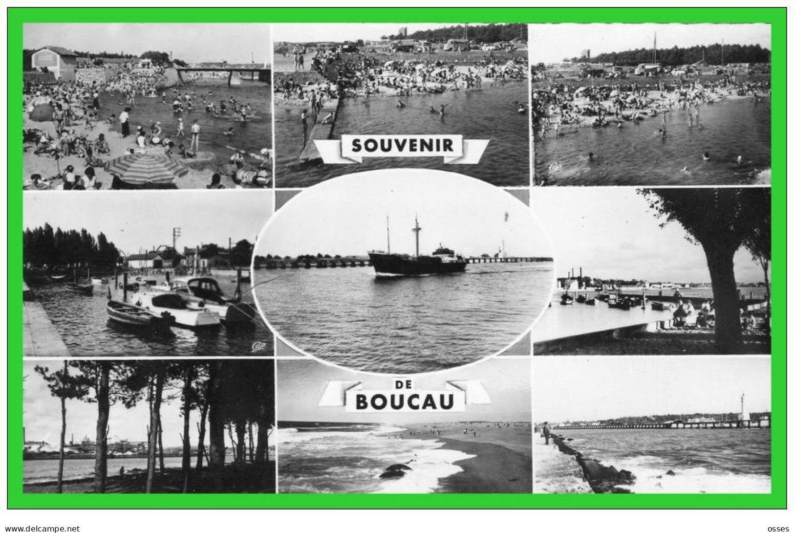 29- BOUCAU."Souvenir De Boucau" Multi-vues.(recto Verso) - Boucau