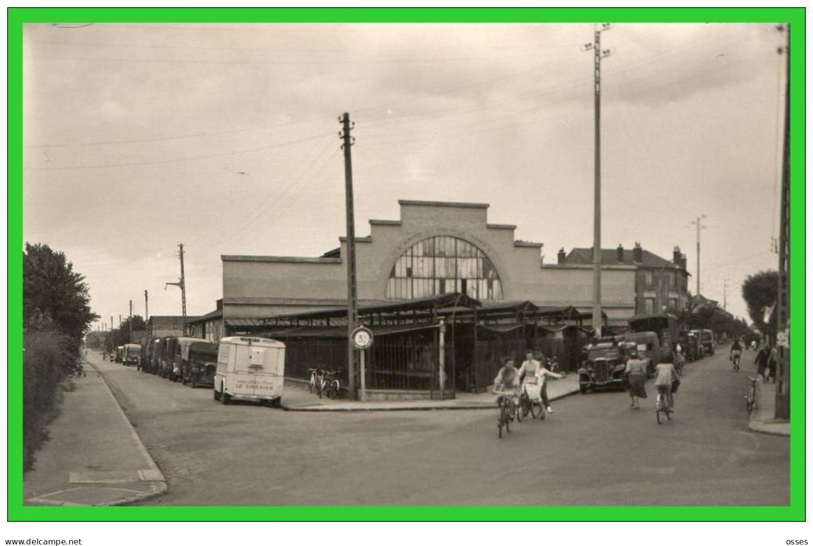 -LE VERT-GALANT-le Marché  (recto Verso) - Tremblay En France