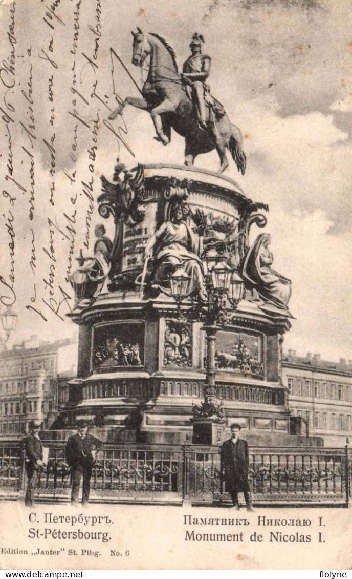 St Pétersbourg - Place Et Monument De Nicolas I - Russie Russia - Russie