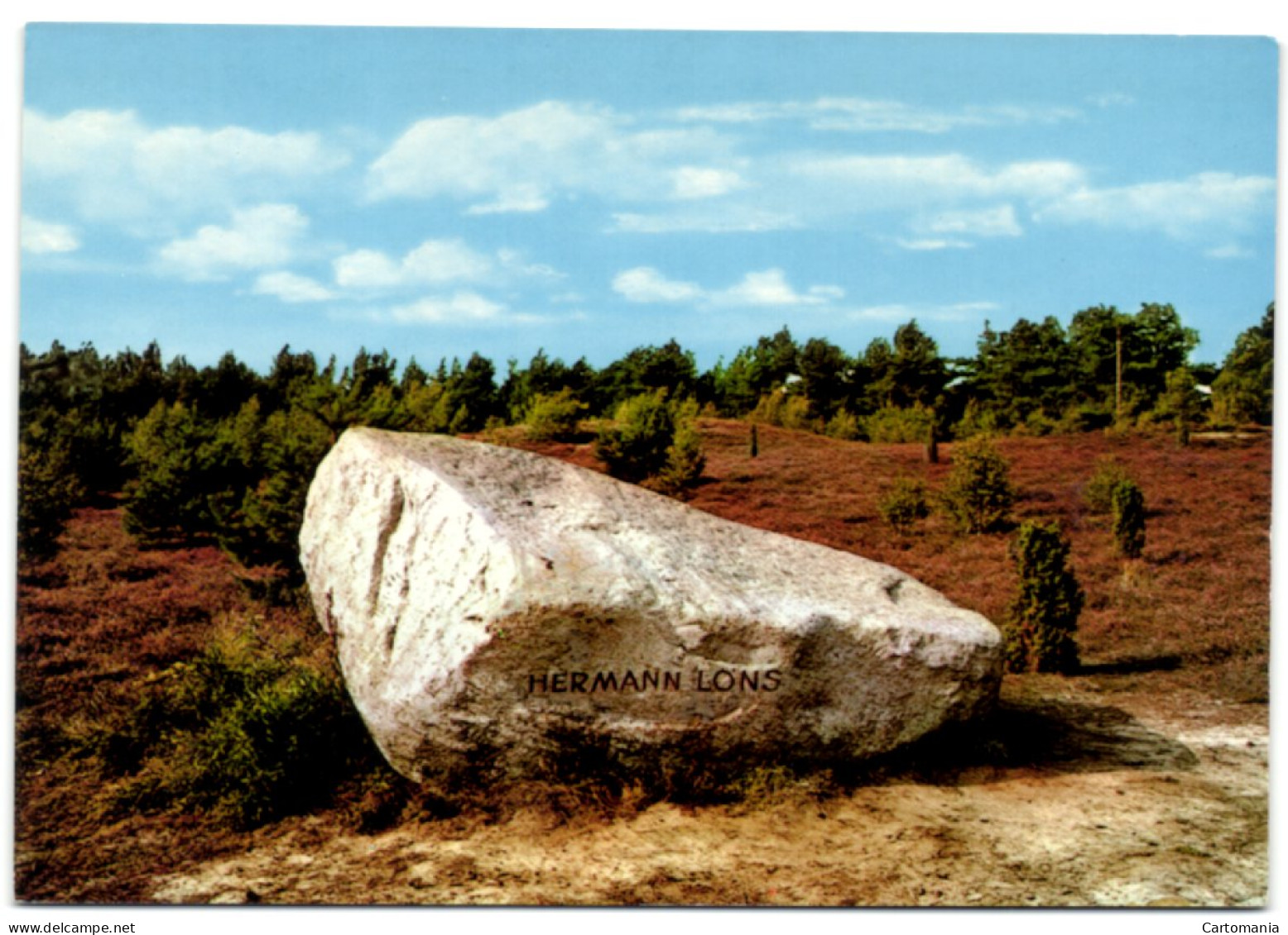 Bad Bevensen - Im August 1966 Wurde Dieser Findling Anlässlich Des 100 Geburtst. Von Hermann Löns - Bad Bevensen