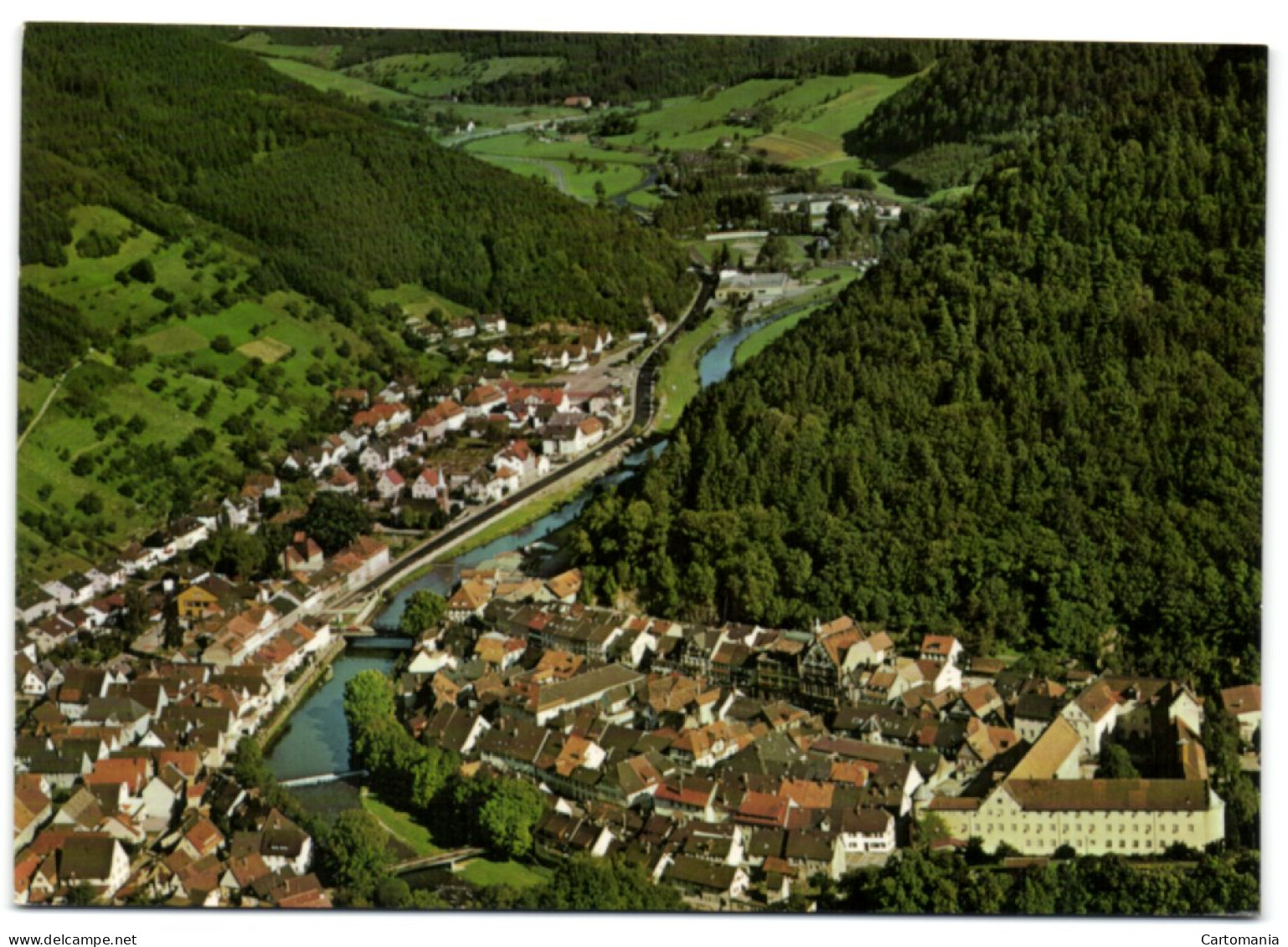 Wolfach Im Schwarzwald Mit Blick Ins Kinzigtal - Wolfach