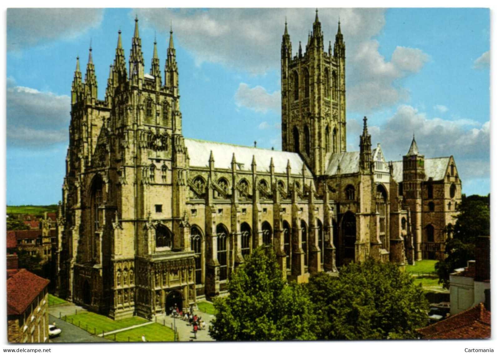 Canterbury Cathedral - The South West View - Canterbury