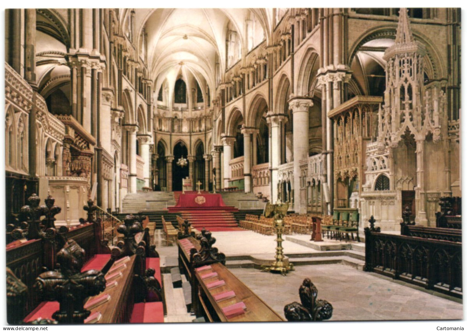 Canterbury Cathedral - The Quire Looking East - Canterbury