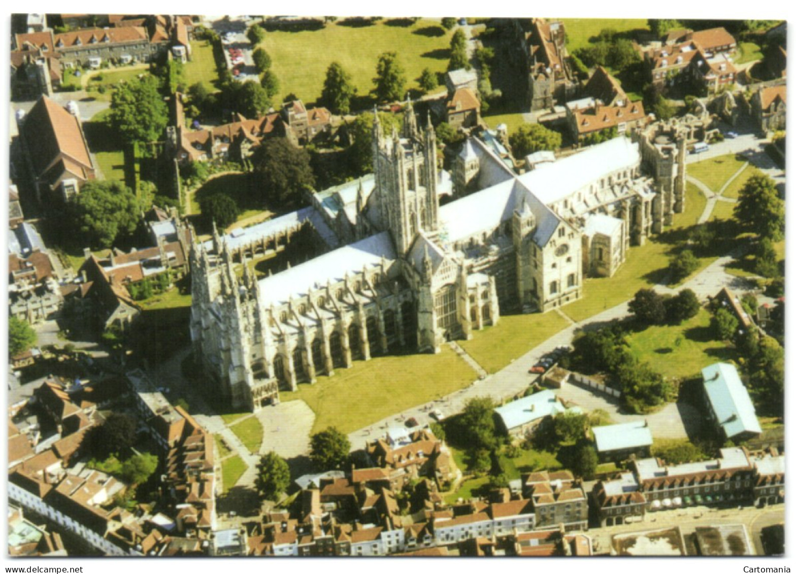 Canterbury Cathedral - An Aerial View - Canterbury