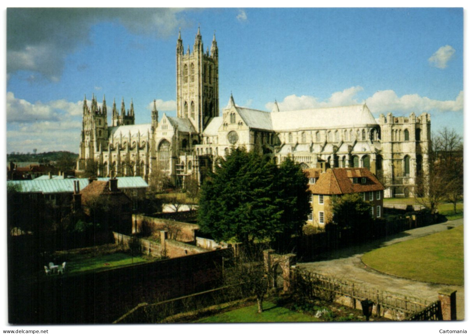 Canterbury Cathedral From The South-East - Canterbury