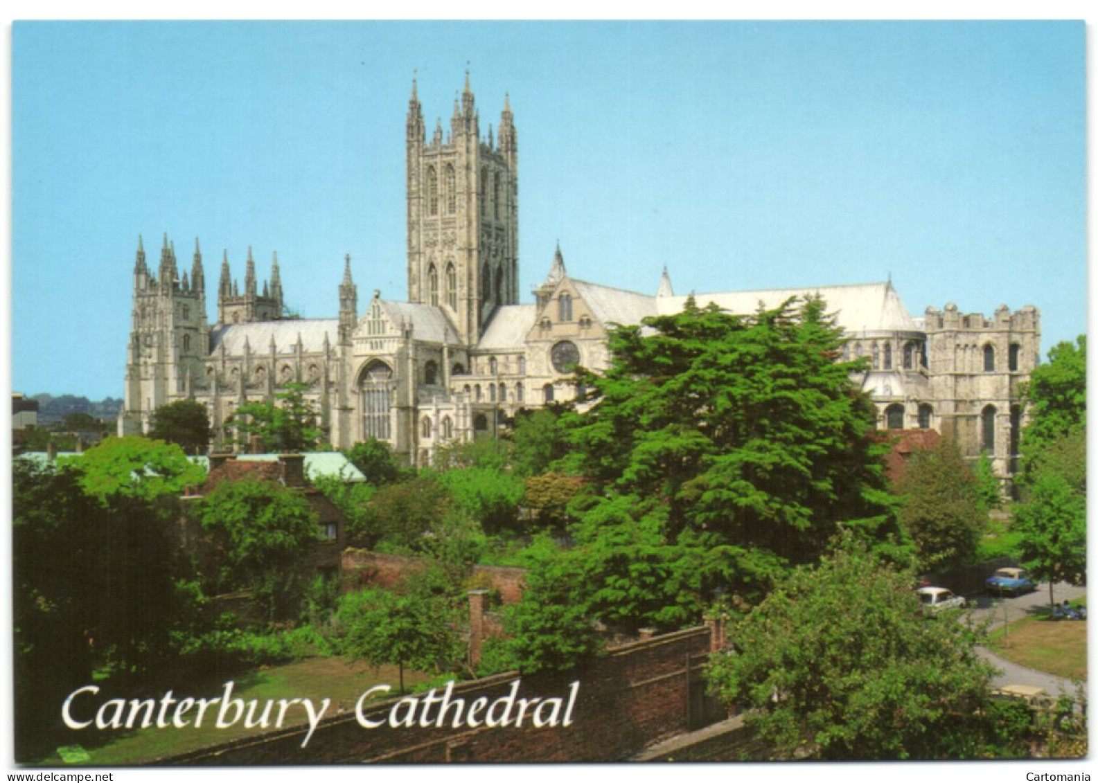 Canterbury Cathedral From The South-East - Canterbury