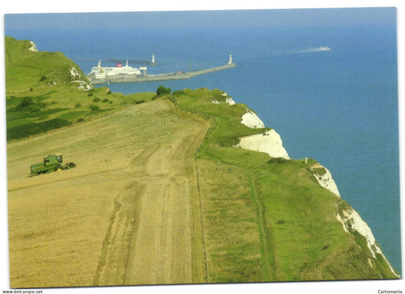 Dover - Harbour From Shakespeare Cliff - Dover