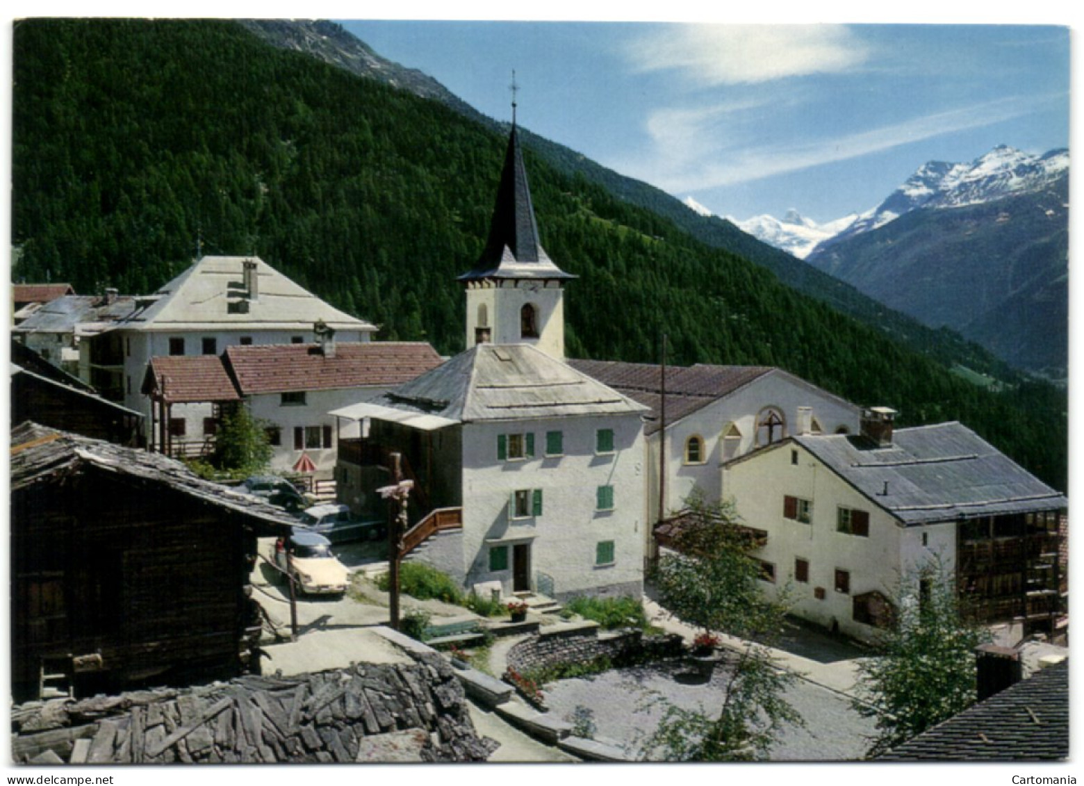 Saint-Luc Dans Le Val D'Anniviers Avec Le Cervin - Saint-Luc