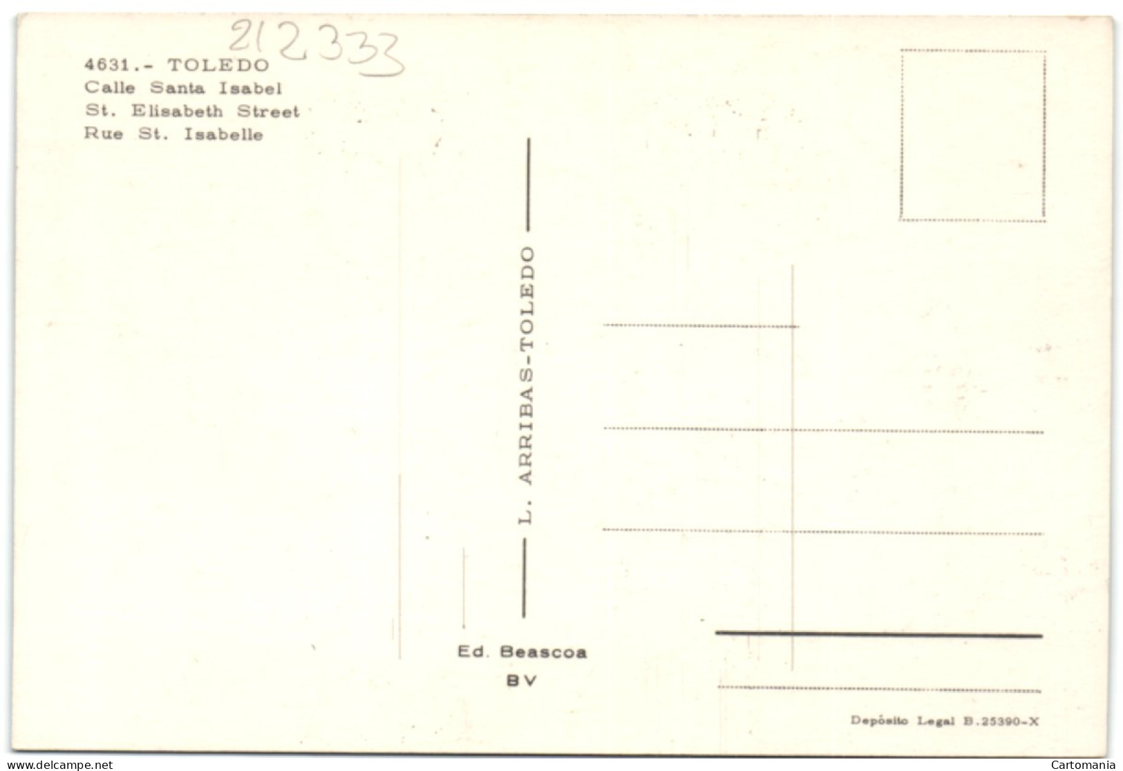 Toledo - Calle Santa Isabel - Toledo
