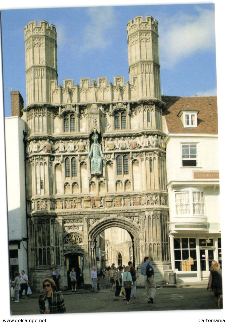 Canterbury - Kent - Christ Church Gate - Canterbury
