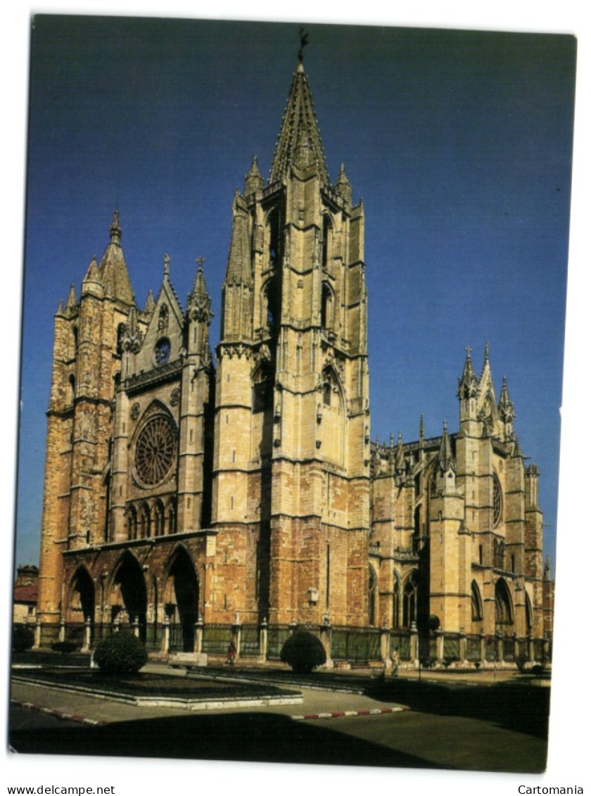 De Santa Maria De Regla Kathedraal In Leon - León