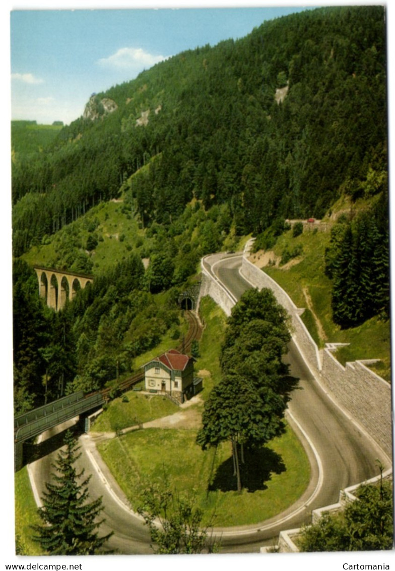 Ravenna-Viadukt Mit Ravenna-Schlucht Im Höllental / Schwarzwald - Höllental