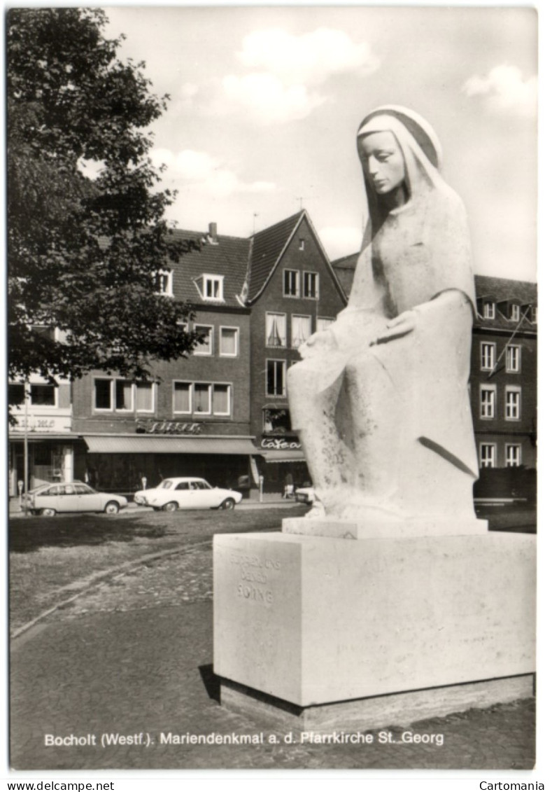 Bocholt (Westf.) - Mariendenlmal A.d. Pfarrkirche St. Georg - Bocholt