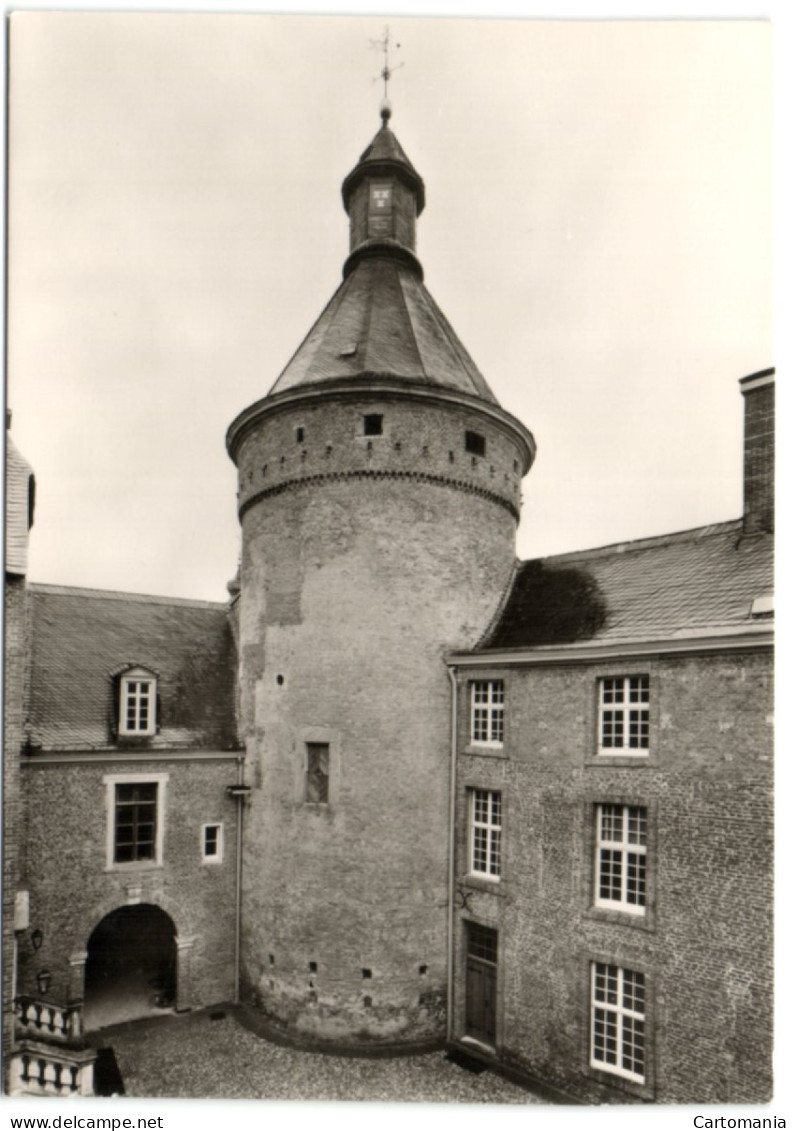 Wasserburg Anholt - Hauptburg - Innenhof Mit Dicken Turm - Borken