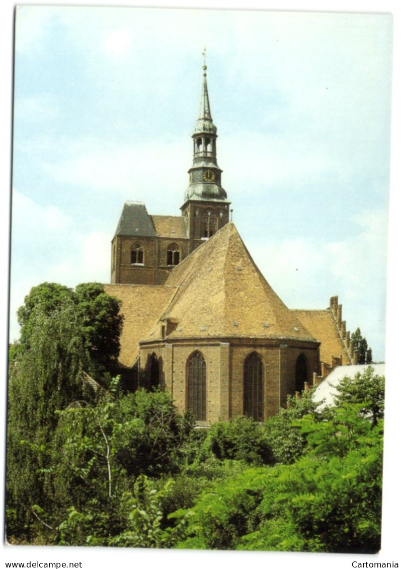 Tangermünde (Kr. Stendal) - Blick Vom Burgberg Auf Die St. Stephanskirche - Tangermünde