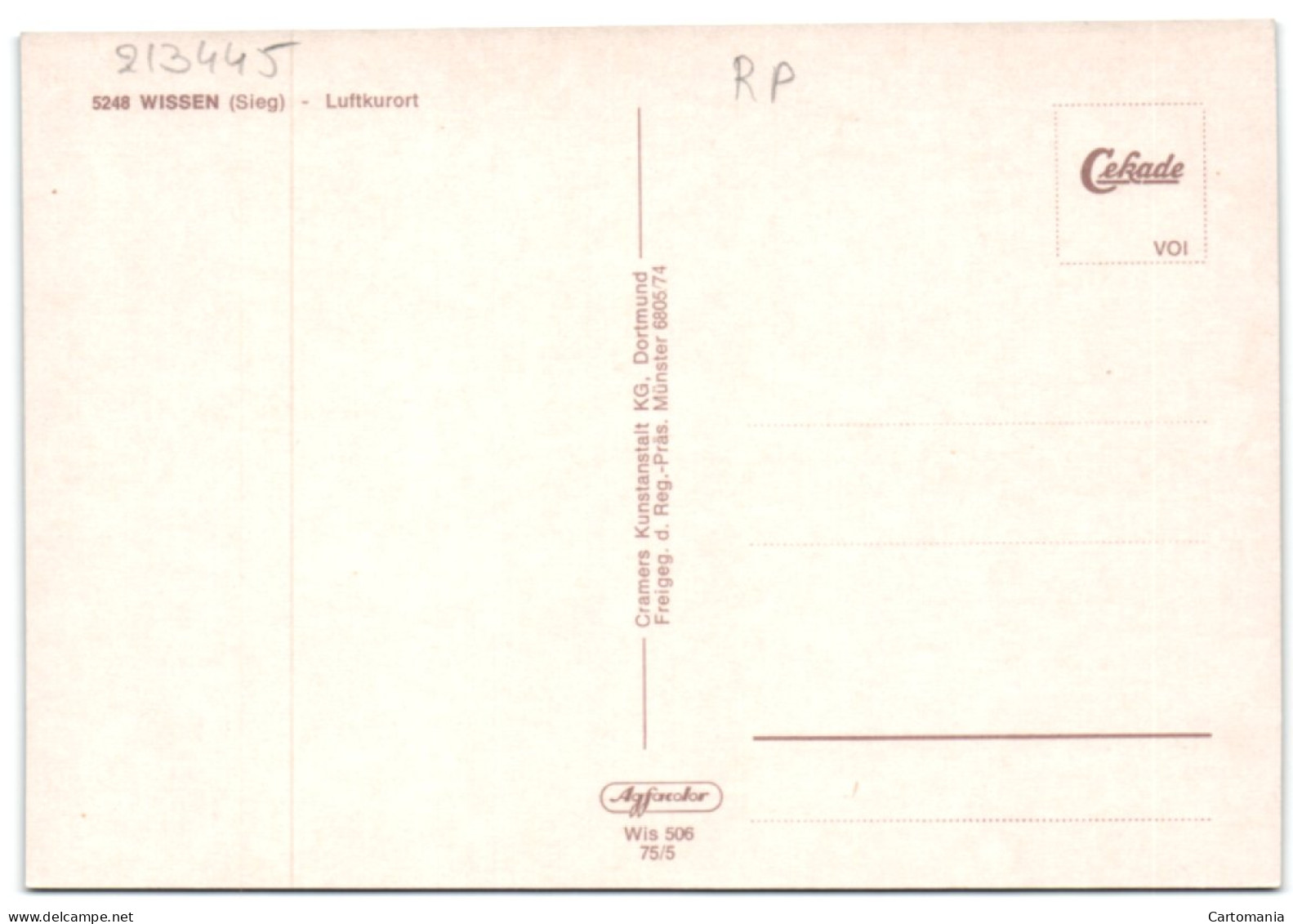 Wissen (Sieg) - Luftkurort - Westerburg