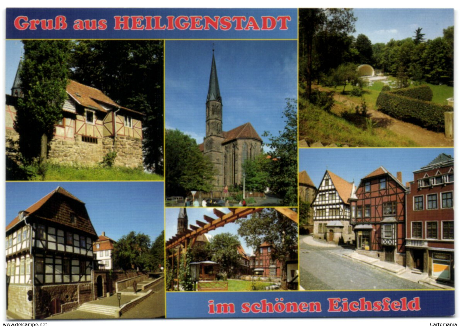 Gruss Aus Heiligenstadt Im Schönen Eichsfeld - Heiligenstadt
