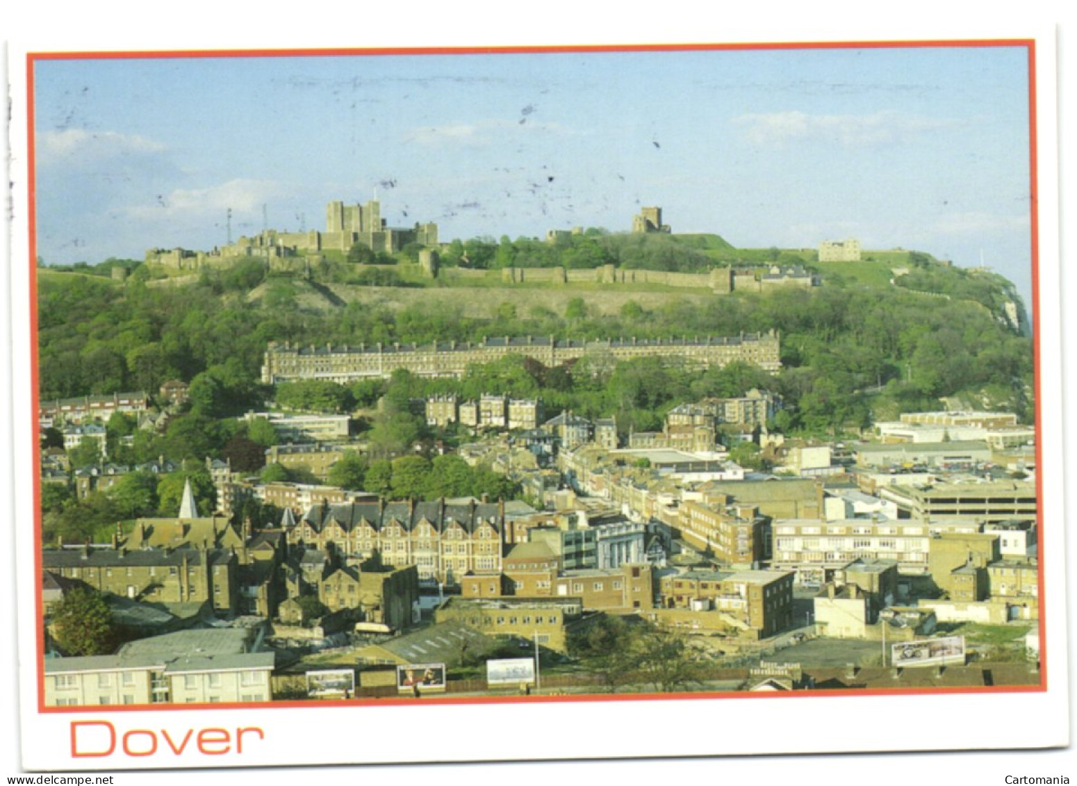 Dover - Kent - The Castle From Western Heights - Dover