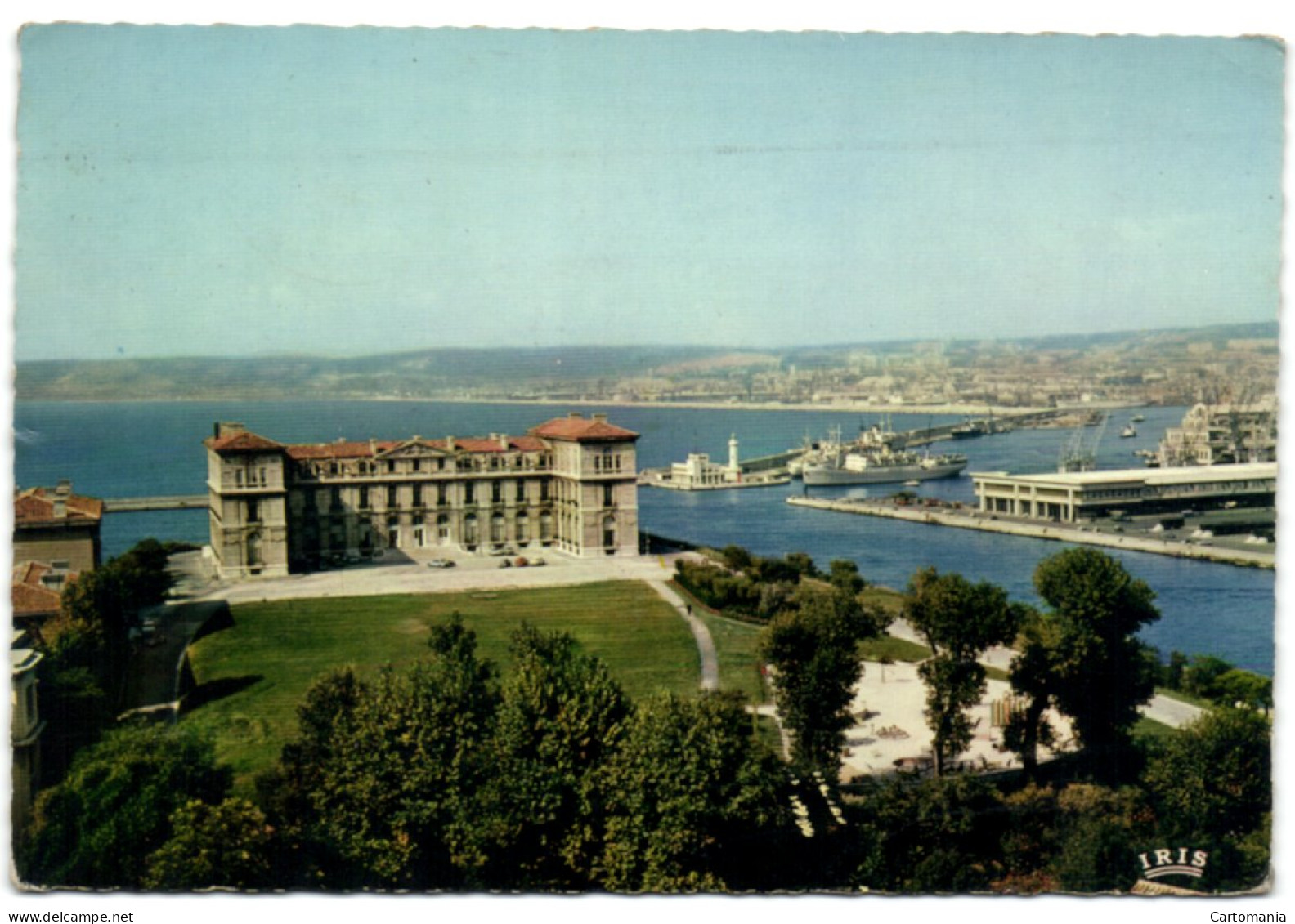 Marseille - Les Jardins Et Le Château Du Pharo - Dans Le Lointain Le Port - Parks, Gärten