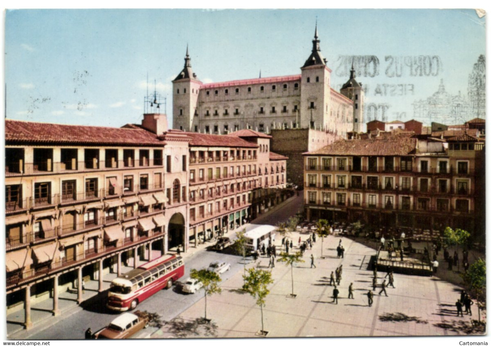 Toledo - Plaza De Zocodover Y Alaczar - Toledo