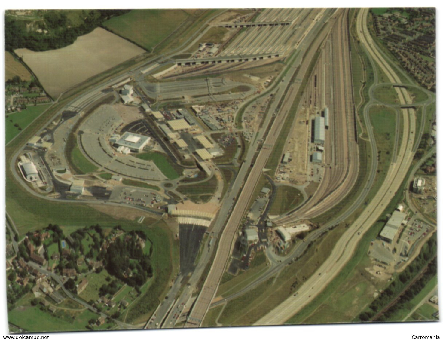 Aerial View Of The British Terminal At Cheriton - Folkestone - Folkestone