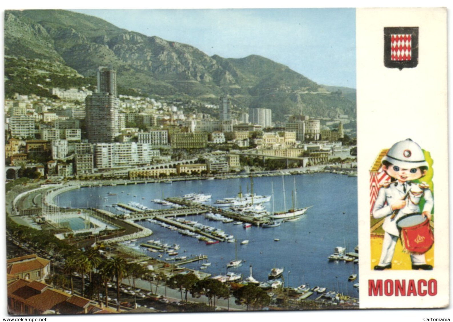 Monaco - Le Port - La Piscine Et Monte-Carlo - Porto