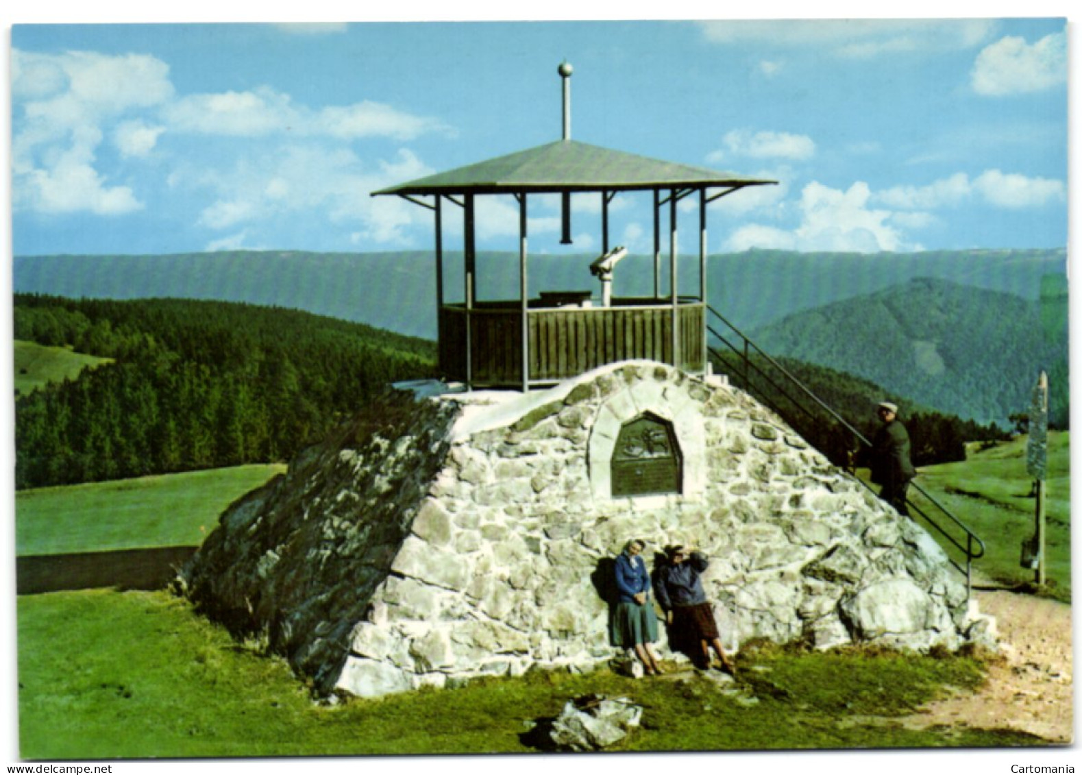 Kandel Im Südschwarzwald - Aussichtspyramide Auf Berggipfel - Kandel