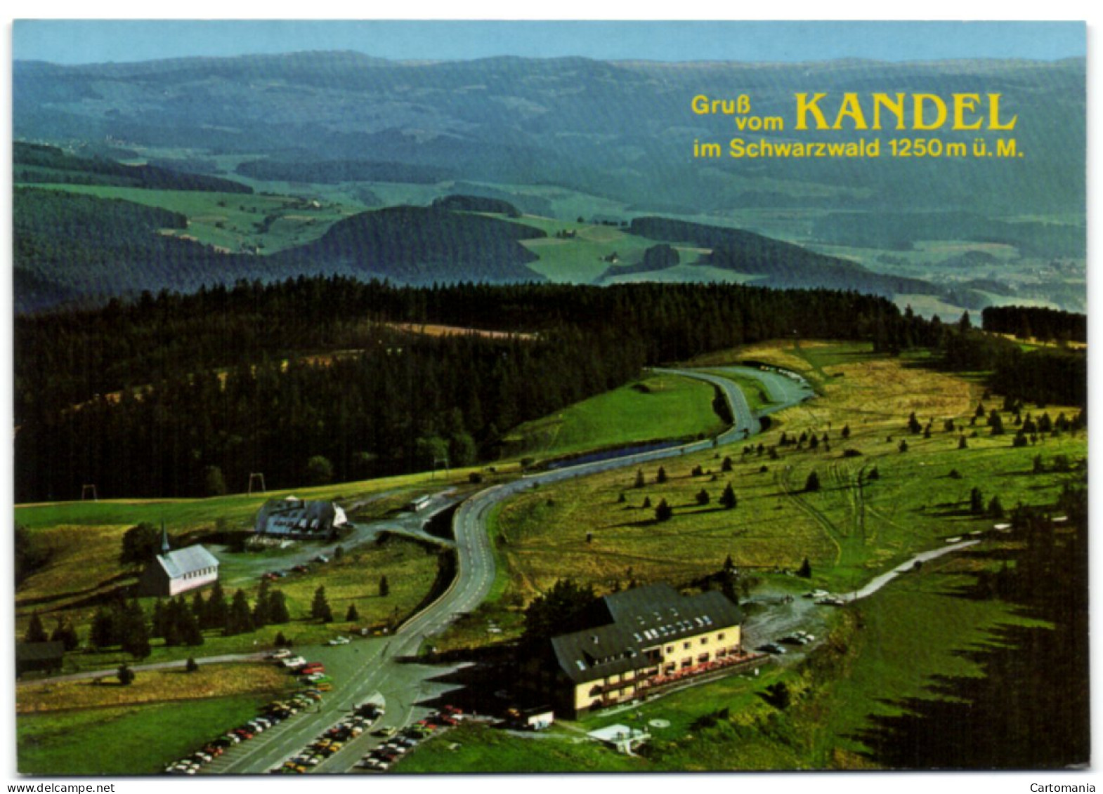 Kandel Im Südschwarzwald Mit Berghotel Berggasthaus Kandelhof - Kandel