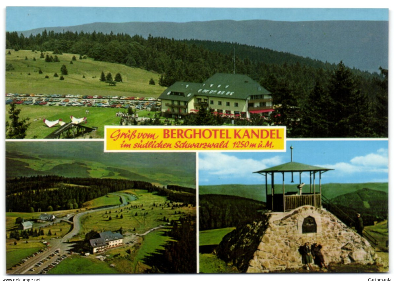 Gruss Vom Berghotel Kandel Im Südlichen Schwarzwald - Kandel