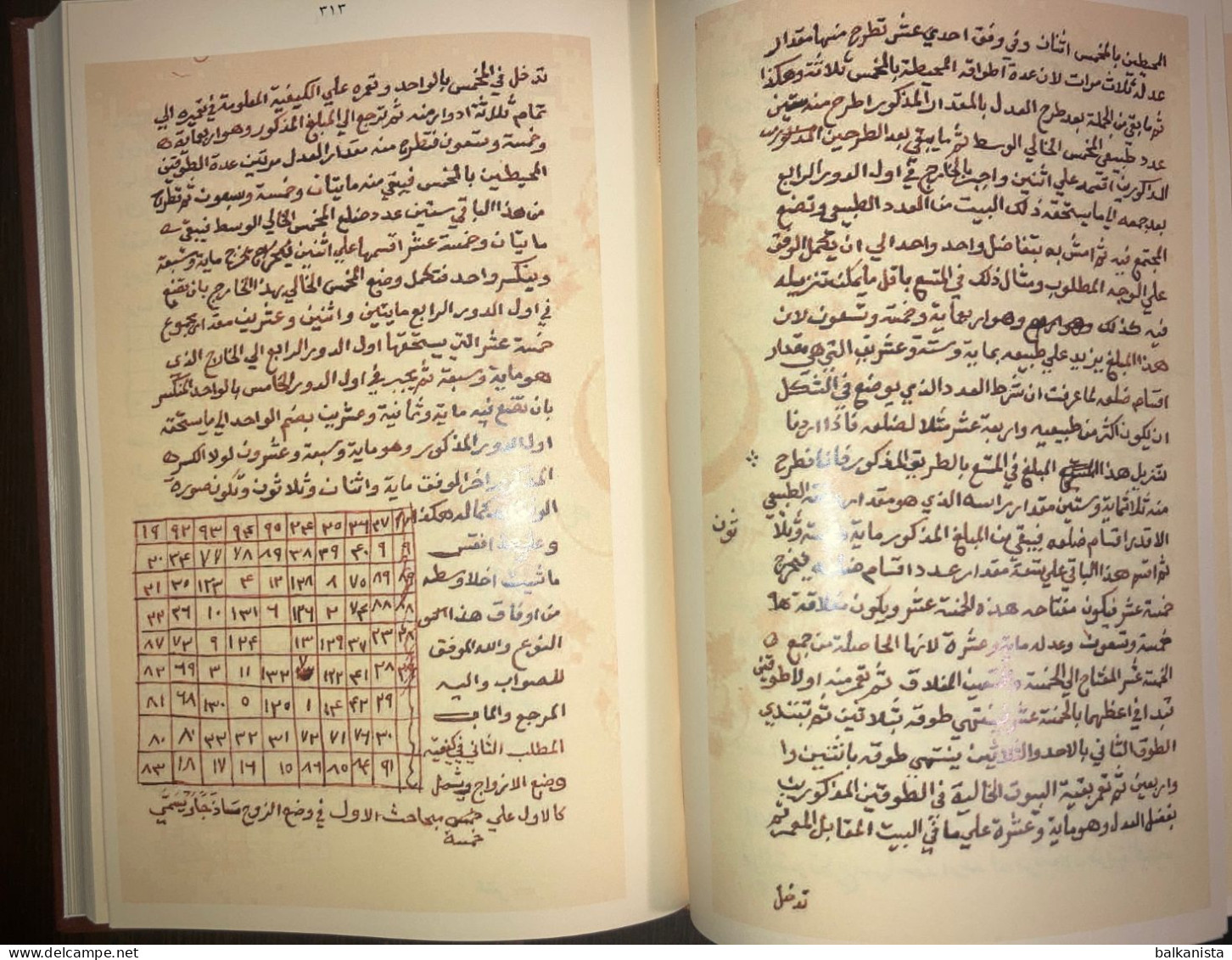 Bahjat al Afaq Ilm al Awfaq Falati ARABIC FACSIMILE HAVASS VEFQ Facsimile