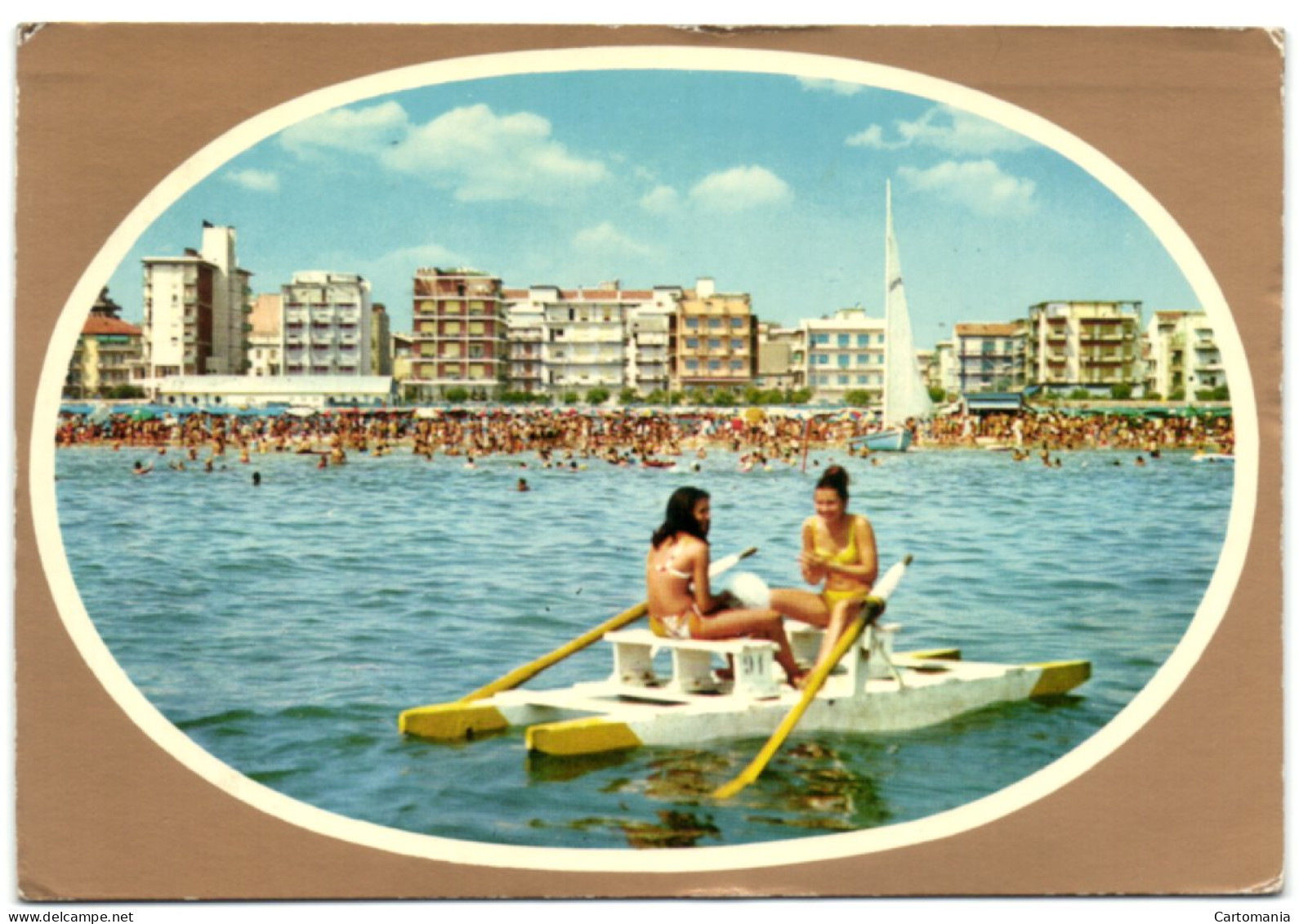 Lido Di Sottomarina - La Spiaggia Vista Dal Mare - Chioggia