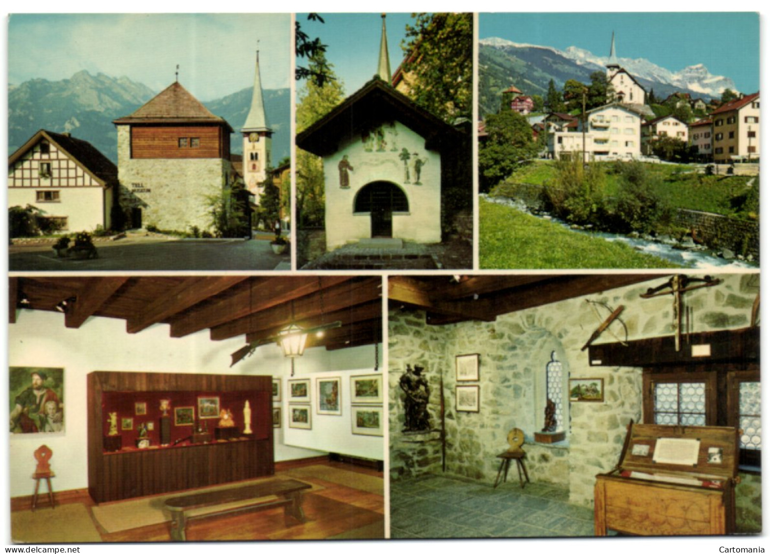 Tellsmuseum Uri - Bürglen - Tellspkapelle Dorfpartie Innenräume Des Museums - Bürglen