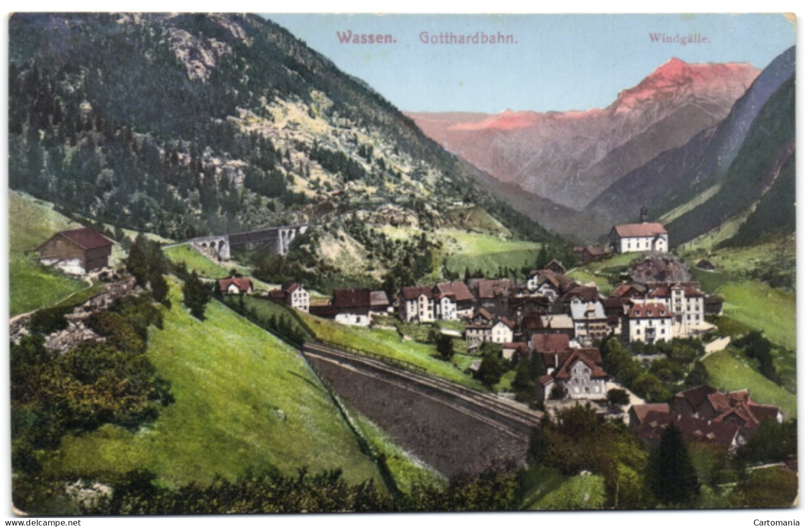 Wassen - Gotthardbahn - Wassen