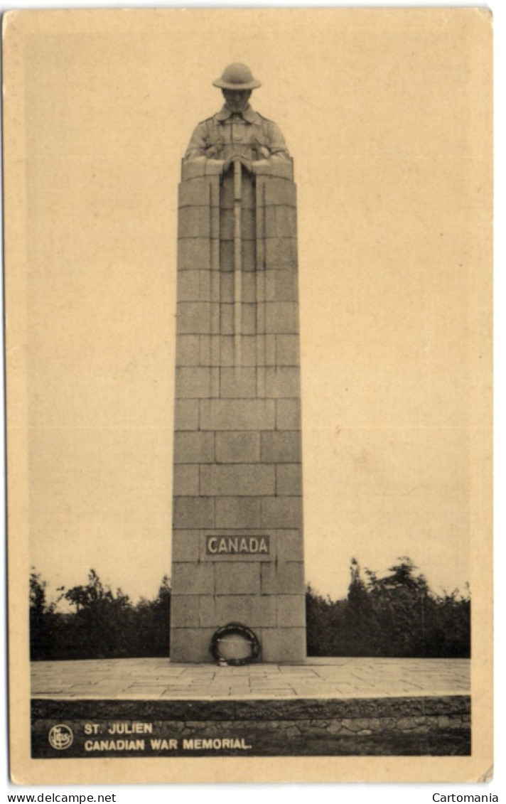 St. Julien - Canadian War Memorial - Langemark-Poelkapelle