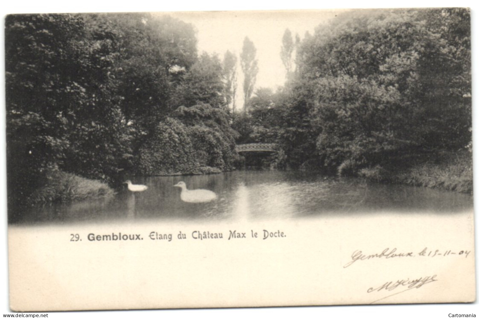 Gembloux - Etang Du Château Max Le Docle - Gembloux