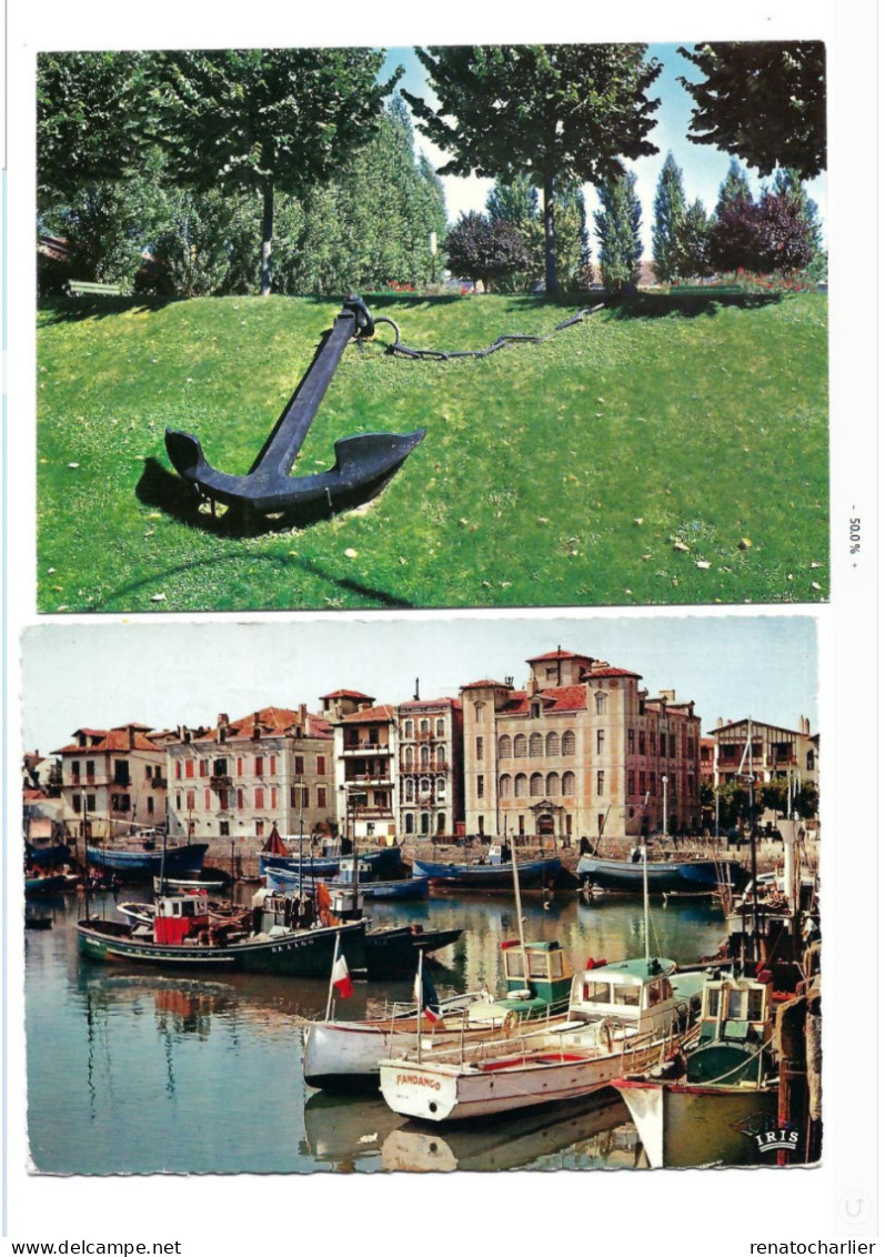 Lot De 8 Cartes Postales "Bateaux". - Collezioni E Lotti