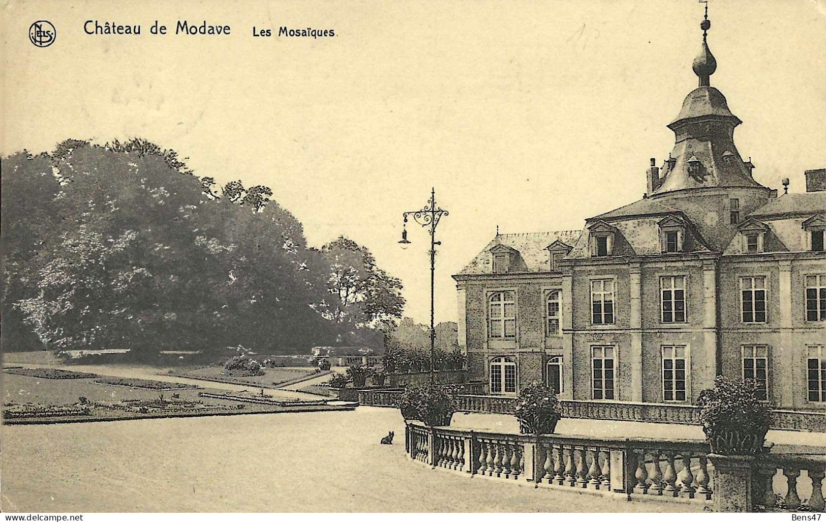 Modave Chateau Les Mosaïques 25-4-1930 - Modave