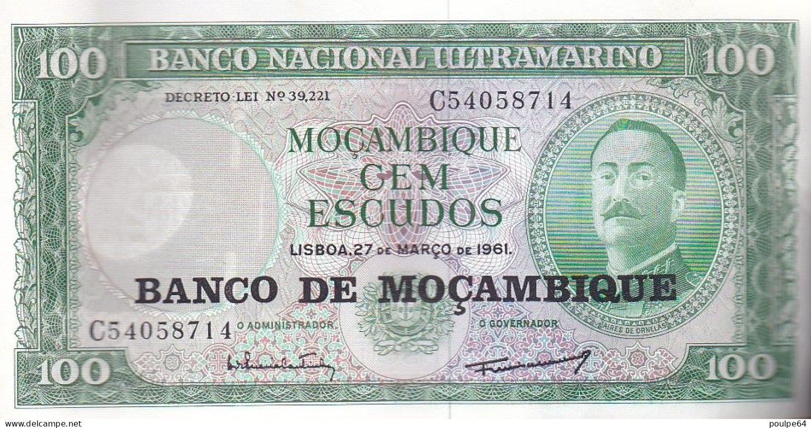 100 Escudos - Mozambique 1976 - Mozambico